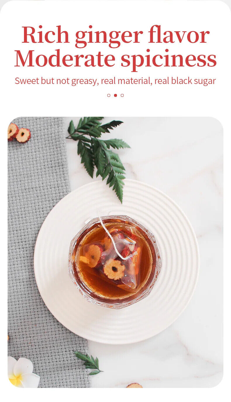 Black Sugar Red Date Ginger Silk Tea Herbal Tea 300g