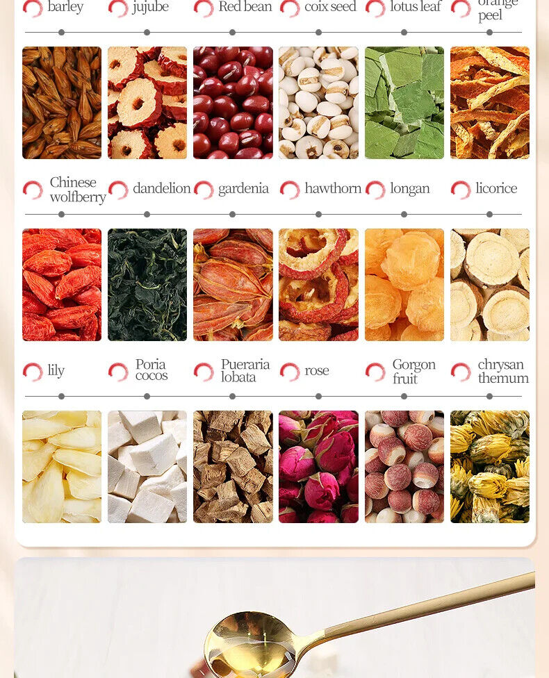 Eighteen Flavor Goddess Tea Healthy Herb Tea Bag 150g/30 Bags
