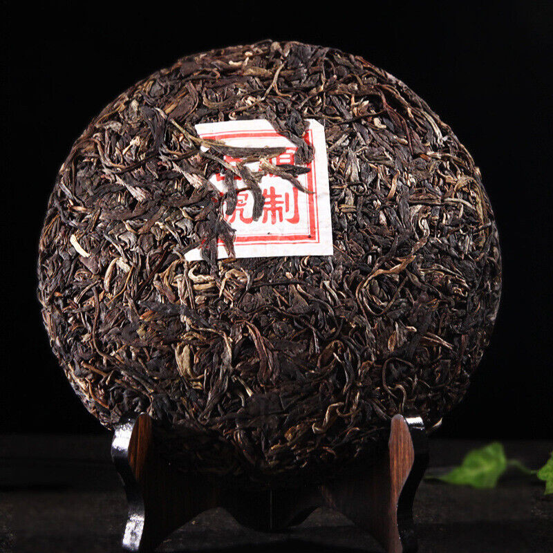357g Qizi Cake Raw Tea Pu'er Tea Hot stamping Old Ban Zhang Pu'er Raw Tea Cake