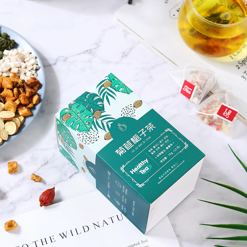 120g Chrysanthemum Cassia Seed Tea Bag Burdock Tea Honeysuckle Chrysanthemum Tea