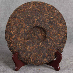 357g Laobanzhang Reife Puerh Tee Ökologische Alte Goldene Knospe Schwarzer Tee