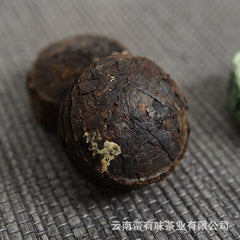 500g Yunnan Ripe Pu'er Tea Lotus Leaf Flavored Ripe Pu'er Mini Tuo Tea