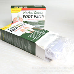 Detox Slimming Wormwood Bamboo Charcoal Foot Patch Herbal Detox Foot Patch 30pad