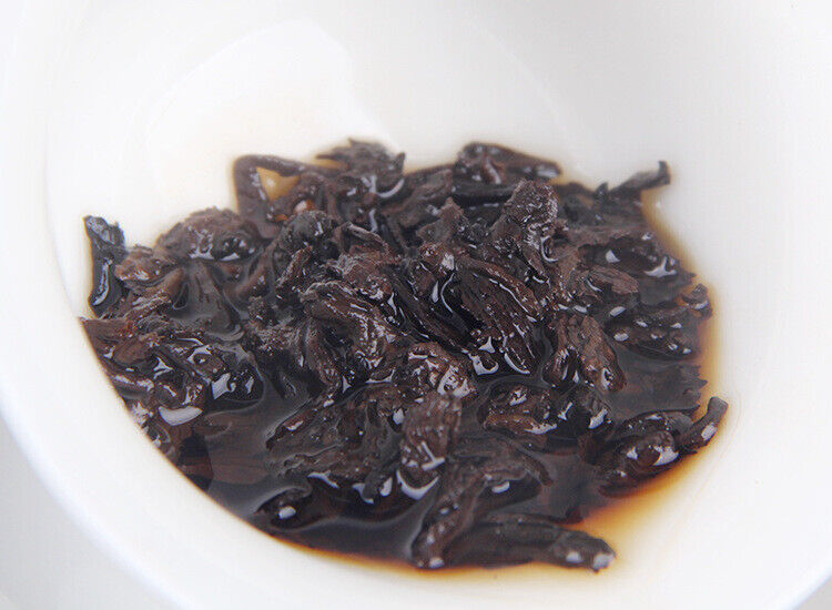 357g Yunnan Longsheng Qizi Cake 0658 Pu'er Ripe Tea Classic Aged Ripe Tea