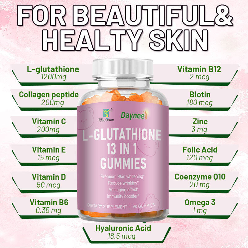 L-Glutathione 13 in 1 Gummies Immunity Booster 60 Gummies