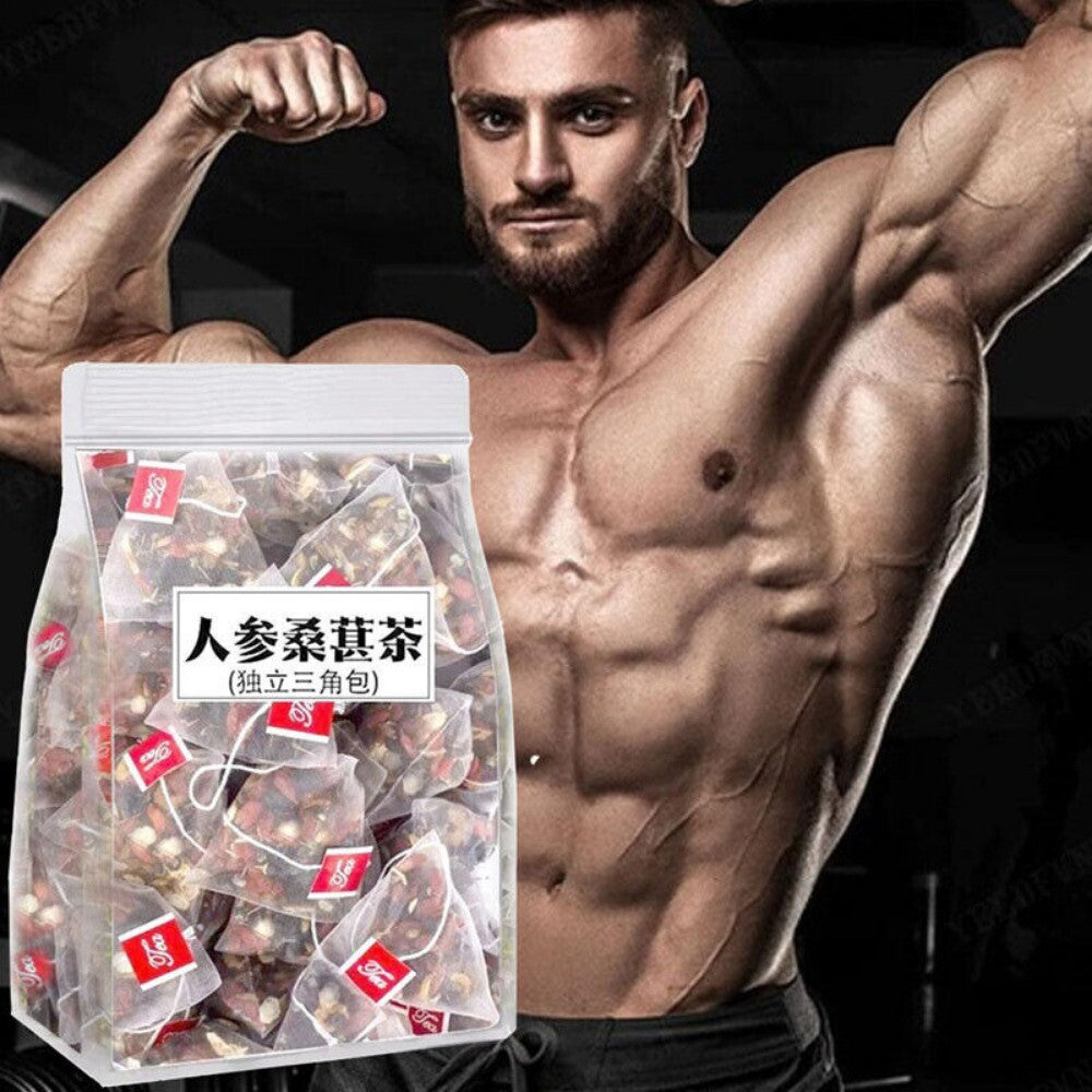Five Flavors Goji Berry Tea Mens Essentials Wolfberry Relieve Fatigue Energy Tea