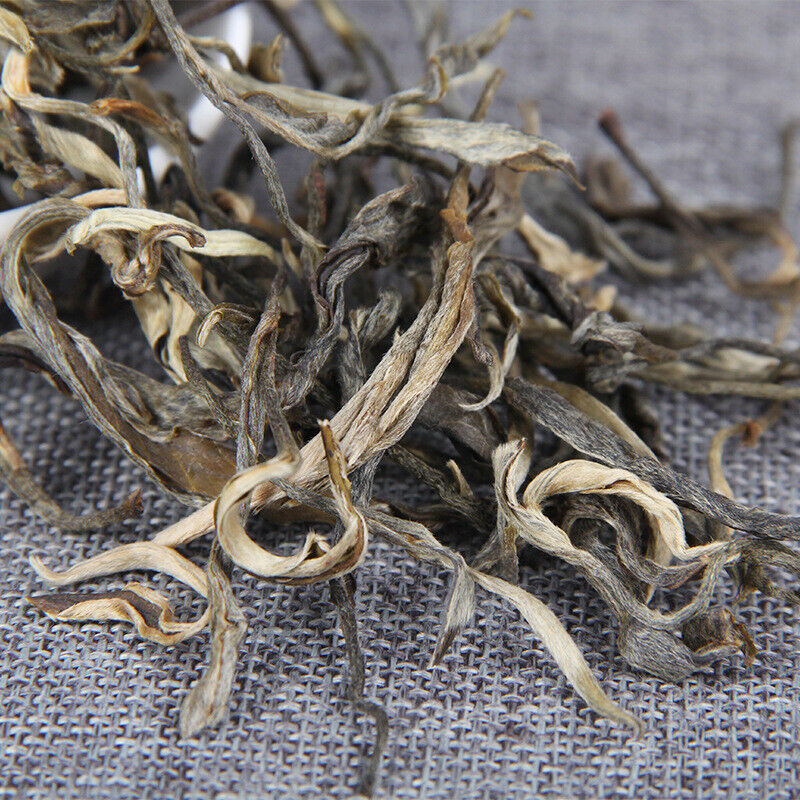 HelloYoung Weight Loss Natural Yunnan White Tea Bulk Bud Pu'er Raw Tea Healthy Drink 500g