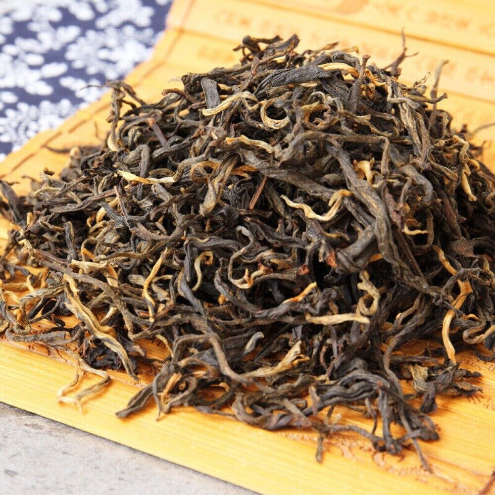Jin Jun Mei Black Tea Organic Premium Chinese Red Tea Loose Leaf Green Food