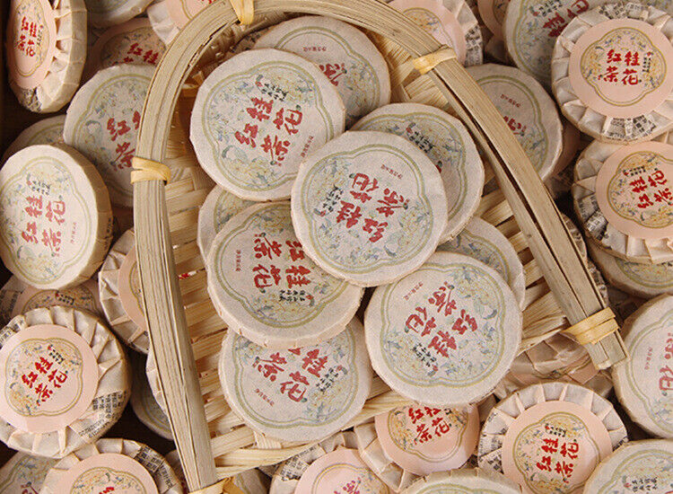 Small Tuocha Thin Slice Fragrant Osmanthus Black Tea Premium Fengqing Red Tea