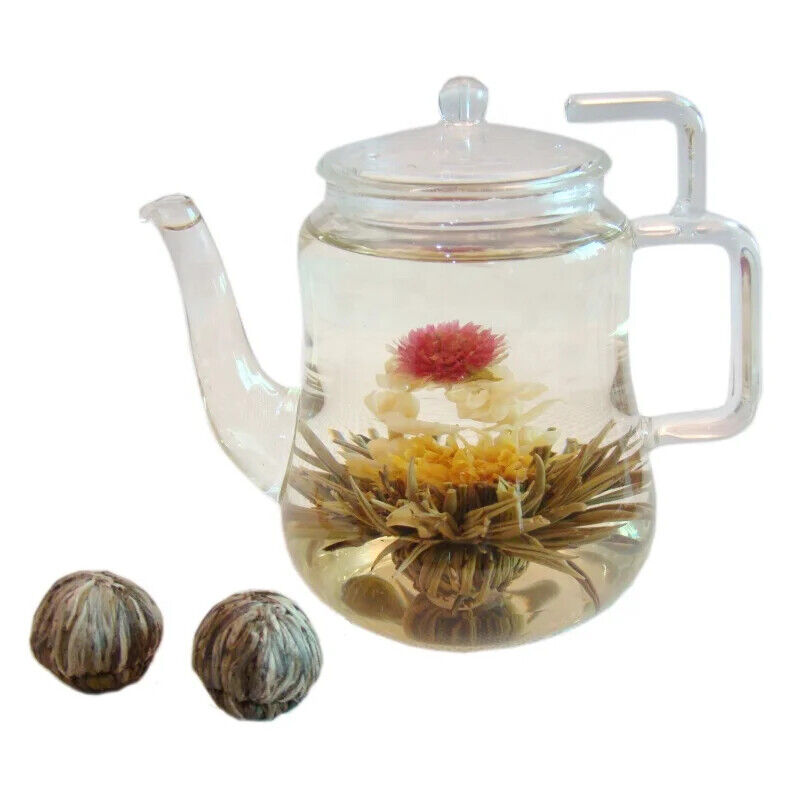 NEW Hand-made Beautiful Blooming Flower Tea Ball Dried Flowers Tea 20pcs