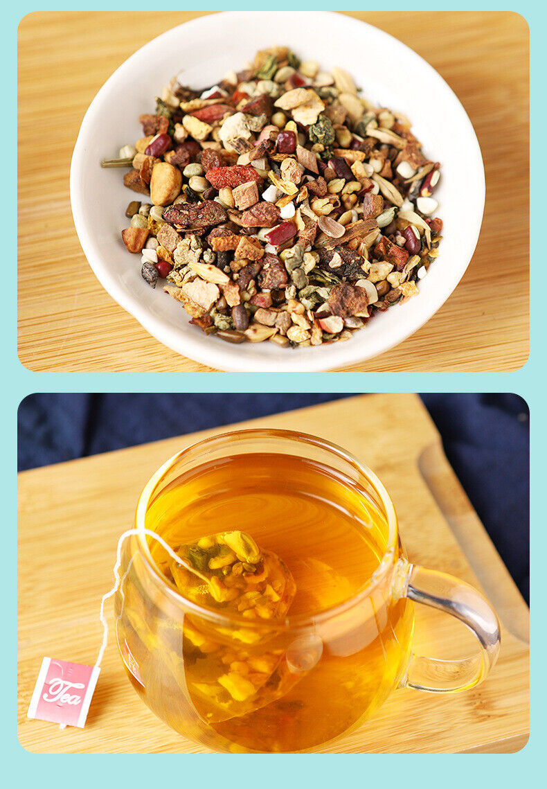 32 Flavors Unaware of Dampness Tea Adzuki Bean Job's Tears Gravy Tea 100g 20Bags