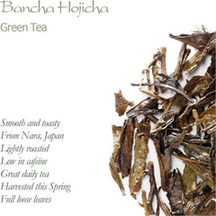 Bancha Hojicha Organic Green Tea - Houjicha Roasted Tea from Japan -  Tea 200g