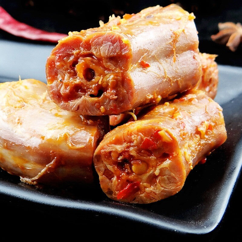 12g Spicy Duck Neck Hunan made Duck Meat Cooked Food Vacuum Packaging