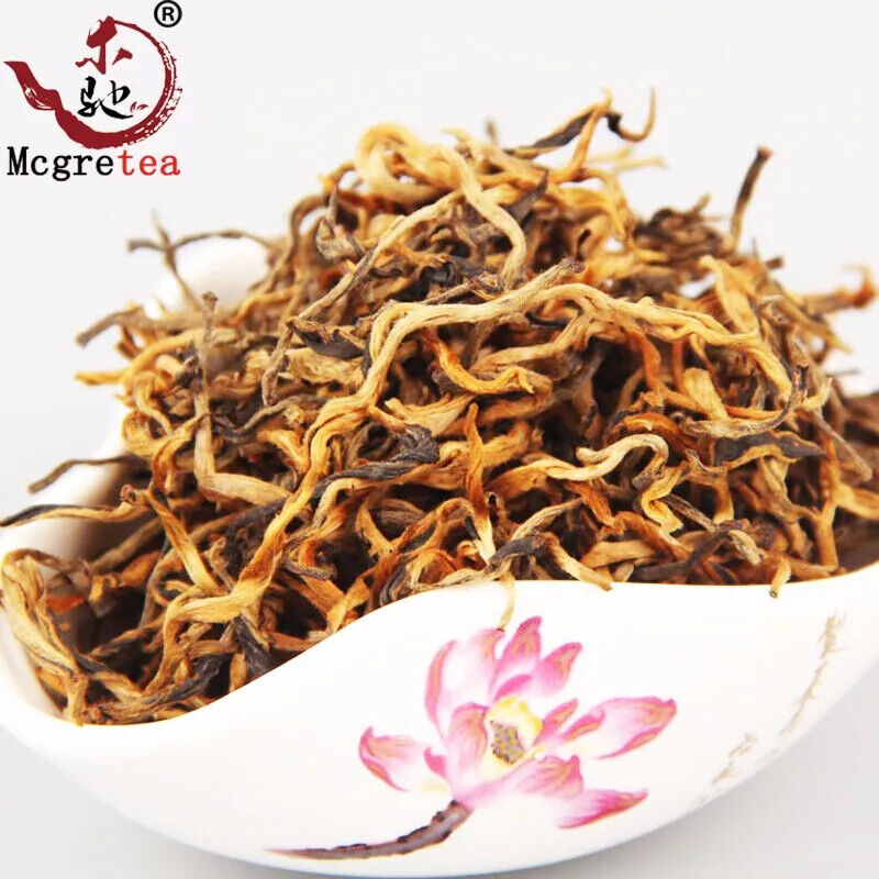 HelloYoung New Yunnan Dianhong China Black Tea Flavored Dian Hong Red Tea 250g