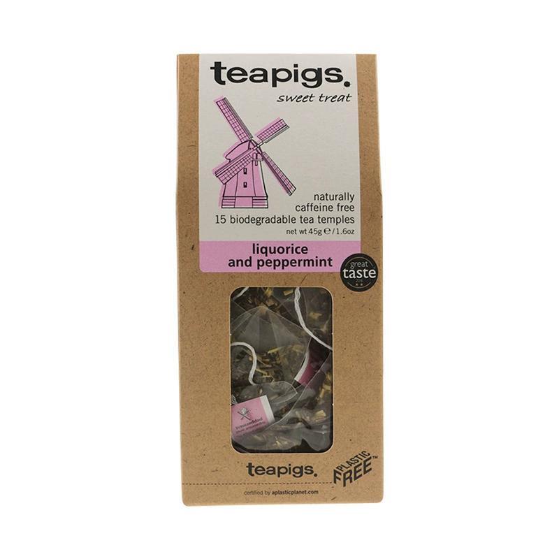 15 Three-dimensional Tea Bags Boxed Tea Leaves Teapigs Mint Licorice Tea Bags