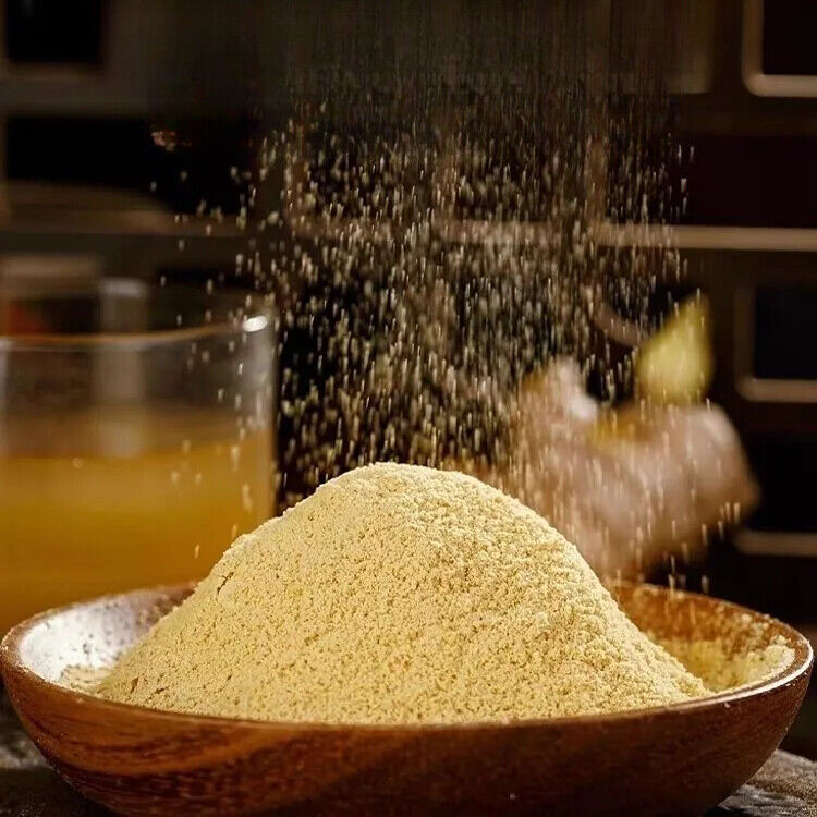 Organic Ground Ginger Powder (7.05 OZ) Pure and Raw Ginger Powder for Beverages