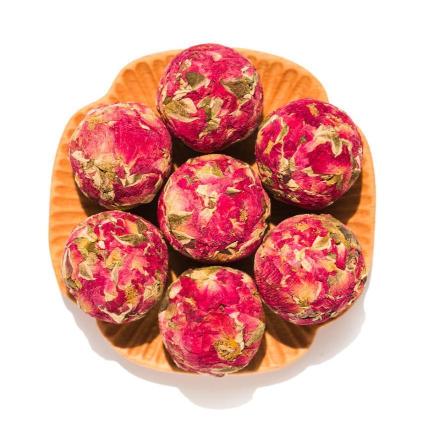 10 Pcs Handmade Health Tea Blooming Tea Mix Dried Flower Tea Ball