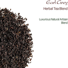 Earl Grey Bergamot Black Tea - Premium Breakfast Tea with Real Bergamot Oil 250g