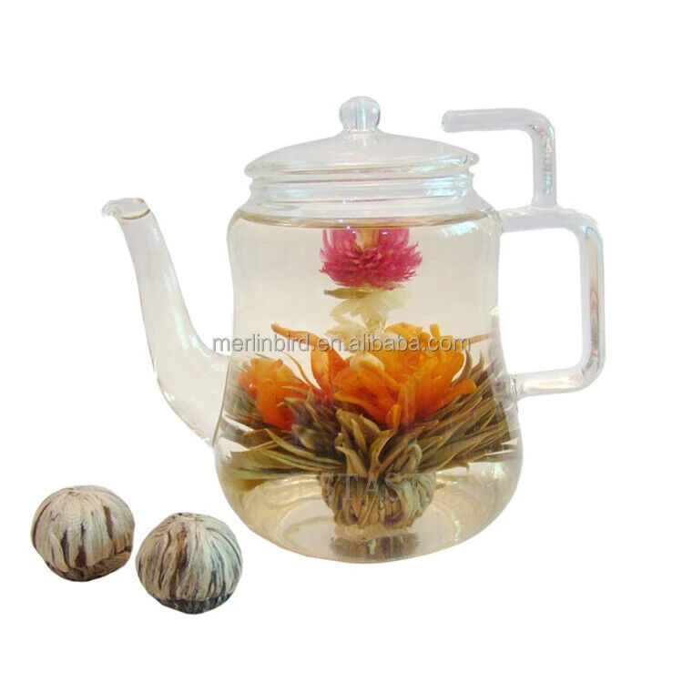 Handcrafted Flowering Tea Dried Blooming Flower Tea Balls 20pcs