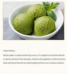 HelloYoung Organic Sweet Matcha Green Tea Powder Cafe Style Blend 16 oz