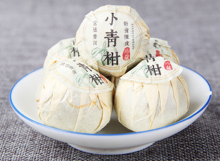 Xiaoqinggan 8-year-old Palace Citrus Puerh Tea Tangerine Peel Ripe Tea 100g