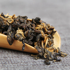HelloYoung TeaBlack Tea One Bud One Leaf Loose Tea Chinese Dianhong Tea Chinese Kungfu 80g