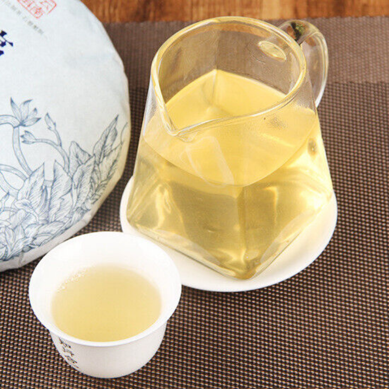 357g Yunnan Menghai Pu'er Tea Large Leaf Cha Tea Cake High Quality Black Tea