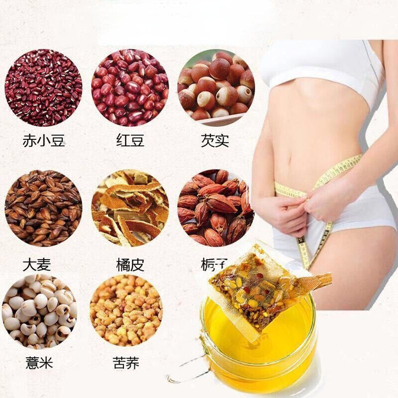 5g*30 Bags  Red Beans Barley Herbal Tea Chixiaodou Hongdou Yimi Qianshi