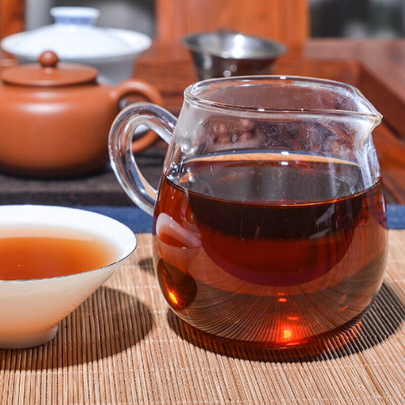 357g Yunnan Pu'er Tea Imperial Seal Cooked Tea Big Leaf Tea Cake