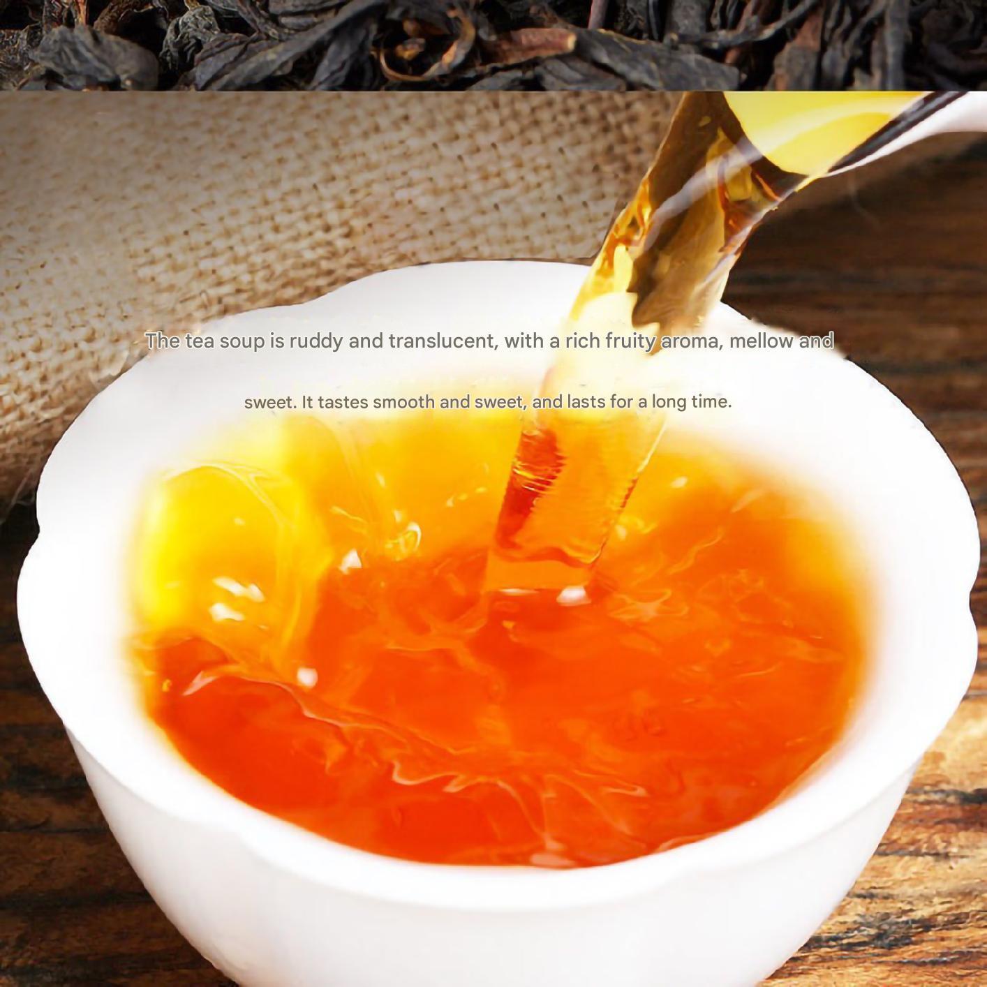 200g - Guangdong Lychee Flavor Fruit Tea Gift Classic Chinese Lychee Black Tea