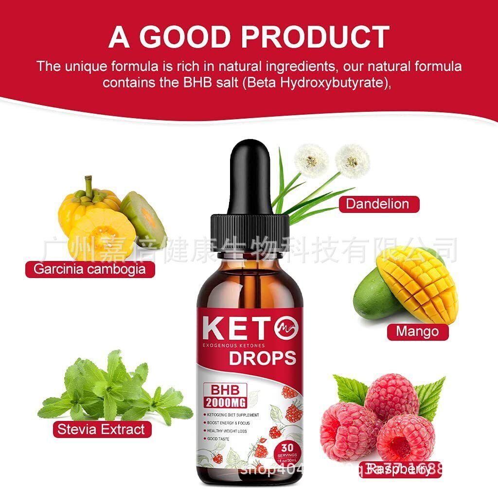 Ketogenic drops drink keto BHB drops 60ml new product