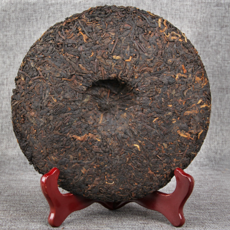 400g Pu'er Tea Factory Cloud Buds Pu'er Tea Ripe Tea Cake Tea Yunnan Qizi Cha