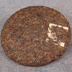 2003 Iceland Tribute Tea Ripe Pu Er Tea,Old Tree Golden Bud Shu Puerh Tea 357g