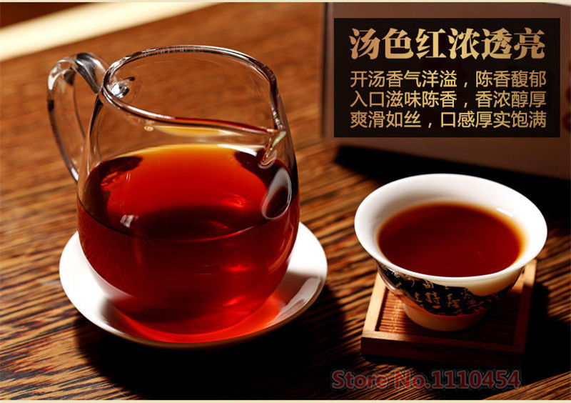 HelloYoungTop Grade 500g Chinese Yunnan Original Puer Tea Health Care Tea Ripe Pu Er Puerh Tea