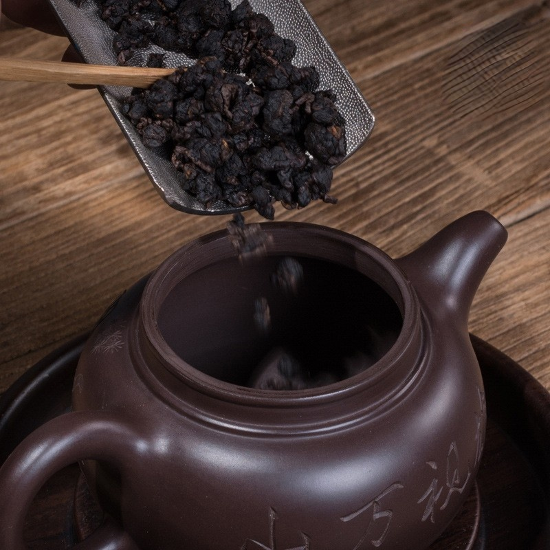 HelloYoung Black Oolong Healthy Tea Oil Cut Black Oolong Slimming Product Weight Loss 250g