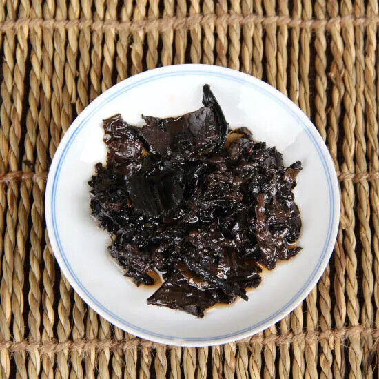 7562 Tea Brick Ripe Tea Yunnan Menghai Large Leaf Pu'er Tea Ripe Tea 250g/brick