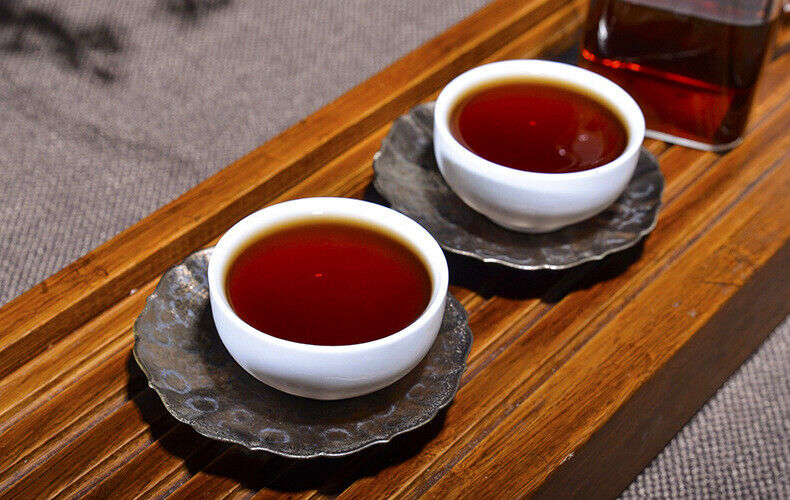 Banzhang Ripe Tea 250g Pu'er Tea Ripe Tea Brick Tea Pu'er Ripe Tea Brick