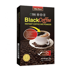 Black Instant Coffee Fat Burning Weight Loss Slim Instant Energy Coffee 30g