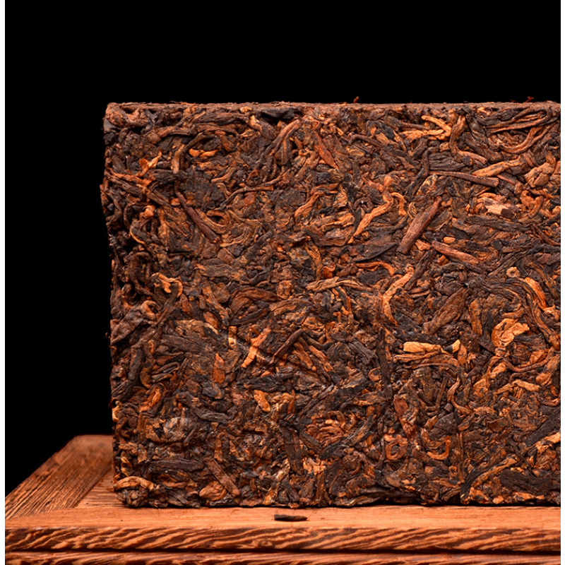 200g Quality Yunnan Menghai Puerh Tea Jujube Scented Brick Tea Pu-erh Ripe Tea
