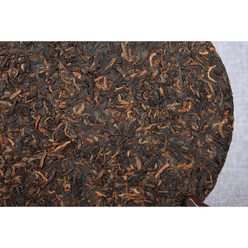 Top Black Tea Yunnan Pu-erh Tea Ancient Tree Pu-erh Ripe Cake Health Care 357g