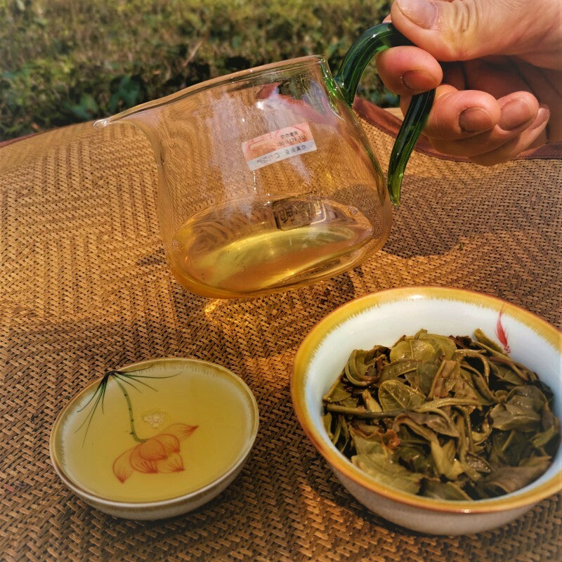 Pu'er Cha Tea Cake 357g Yunnan Green Tea Zhonghong India Mengku Spring Tea