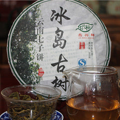 357g Top Island Old Pu-erh Tee Sammlung Aromatische Alterung Baum Roher Puer Tee