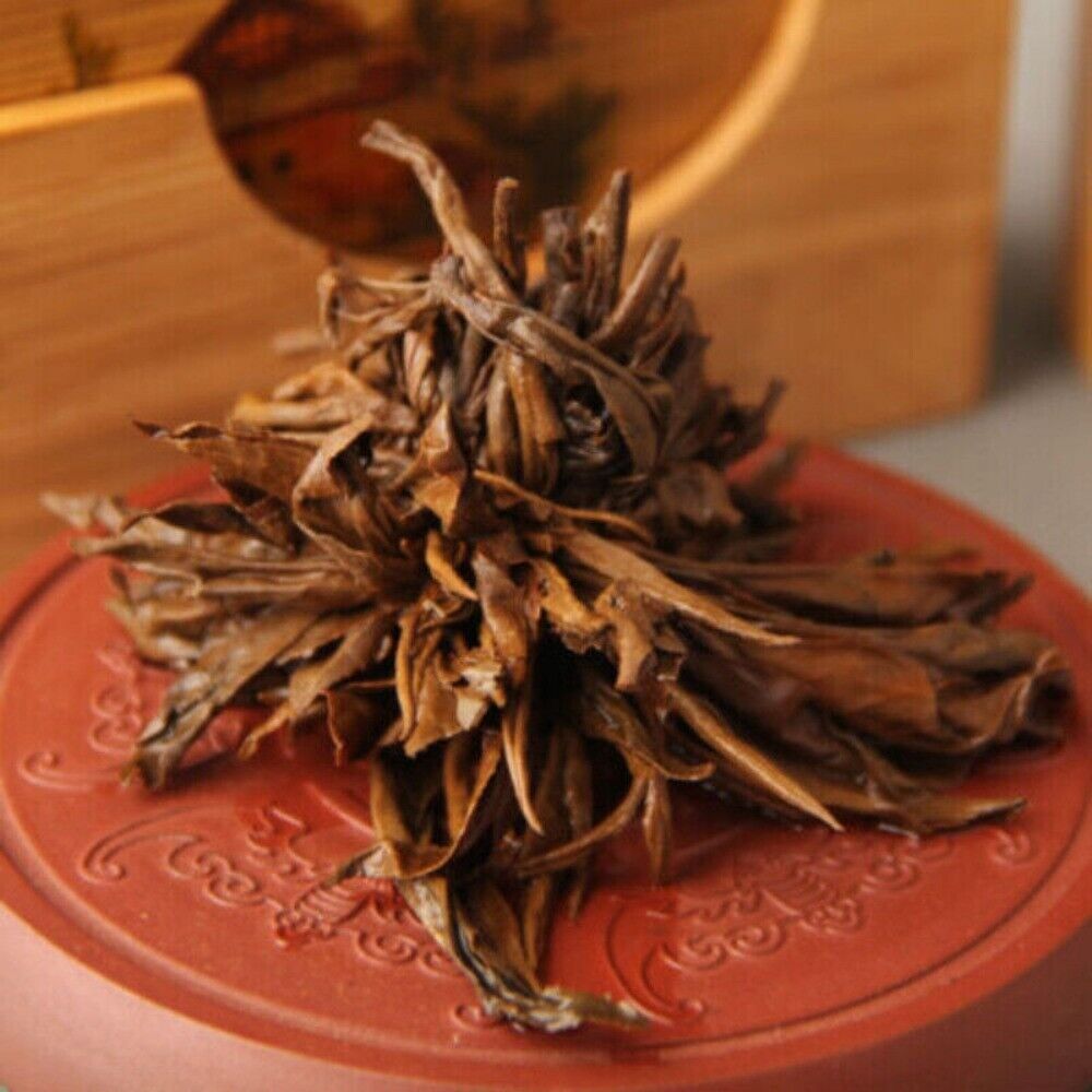 Dragon Pearl Dian Hong Black Tea Yunnan Golden China Premium Loose Leaf
