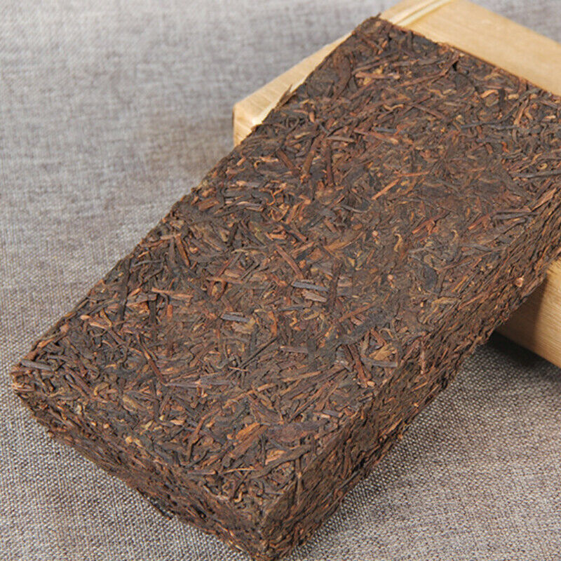 1000g Pu'er Ripe Tea Brick Yunnan Ancient Tree Pu'er Tea Organic Old Terrier Tea