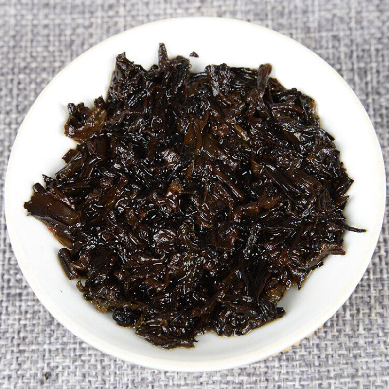 Ancient Tree Organic Ripe Tea Cake 100g*3 Yunnan Pu'er Tea Leaves Icelandic