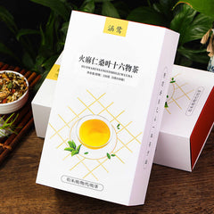5g*30 Bags Organic Herbal Tea Hemp Seed Mulberry Leaf Sixteen Things Tea Healthy