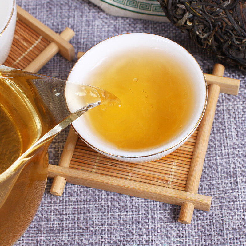 Premium Puerh Tea Banzhang Jiao Mu Cake Tea Healthy Drink Health Care 357g
