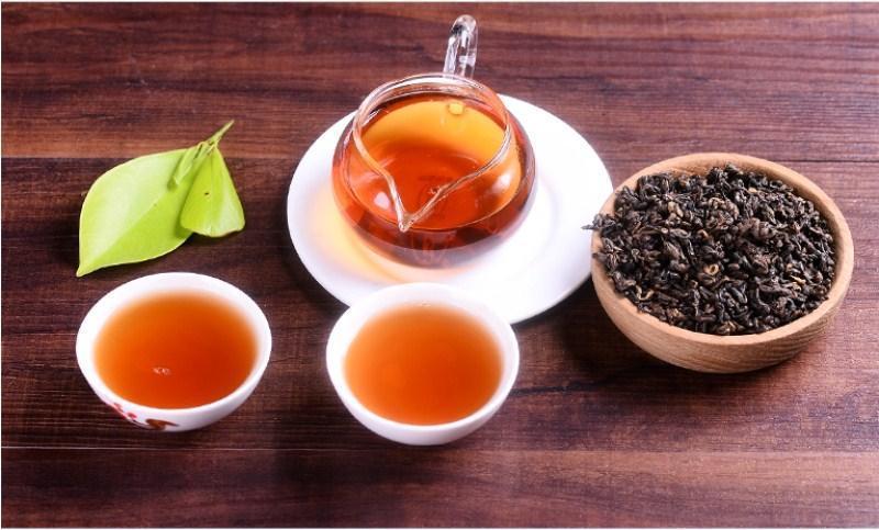 HelloYoung500g Yunnan Fengqing Dianhong Black Tea InBulk Red Tea Kung Loose Red Biluo Tea