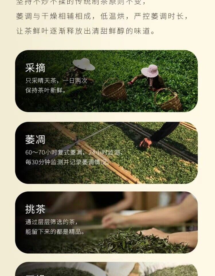 HelloYoung 500g Fuding alpine white tea cake white peony king tea small square cookie tea