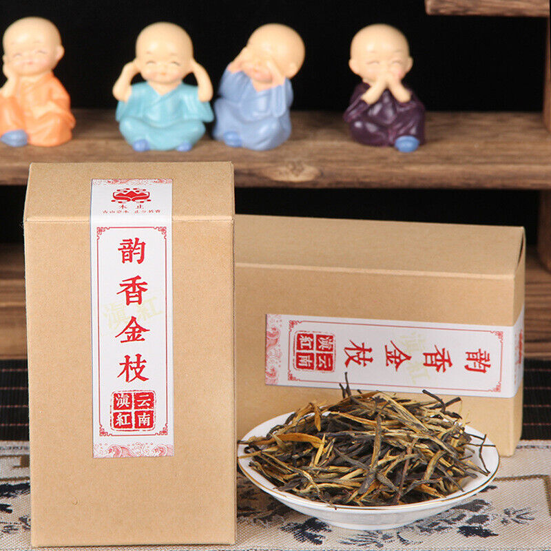 Rhyme Fragrant Golden Branch Yunnan Fengqing Dianhong Black Tea Gongfu Black Tea